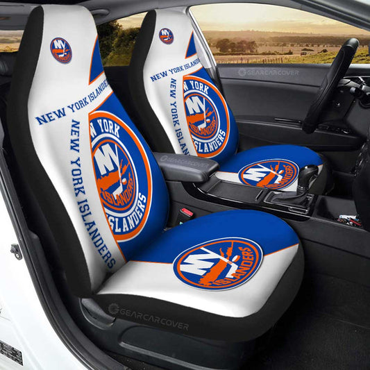 New York Islanders Car Seat Covers Custom Car Accessories For Fans - Gearcarcover - 1