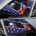 New York Islanders Car Sunshade Custom Car Decorations For Fans - Gearcarcover - 2