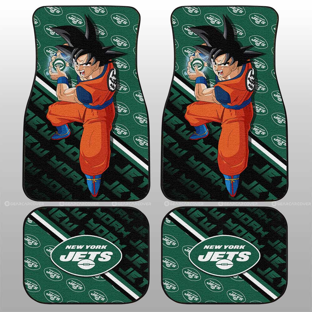 New York Jets Car Floor Mats Custom Car Accessories For Fans - Gearcarcover - 1