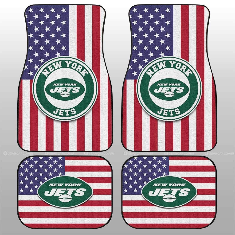 New York Jets Car Floor Mats Custom Car Decor Accessories - Gearcarcover - 1