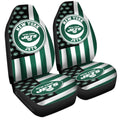 New York Jets Car Seat Covers Custom US Flag Style - Gearcarcover - 3