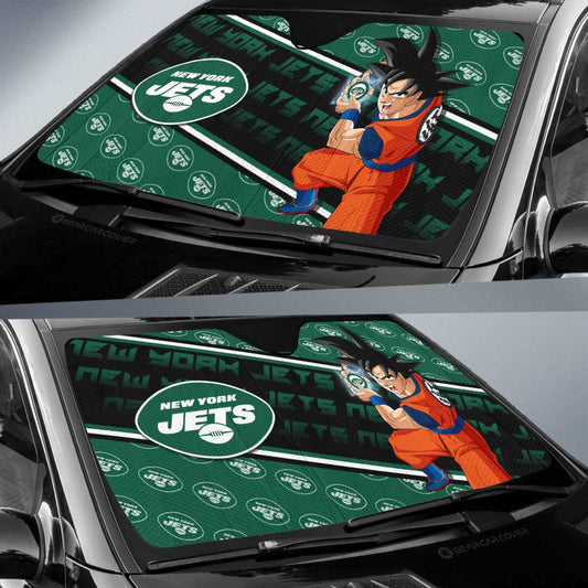 New York Jets Car Sunshade Custom Car Interior Accessories - Gearcarcover - 2