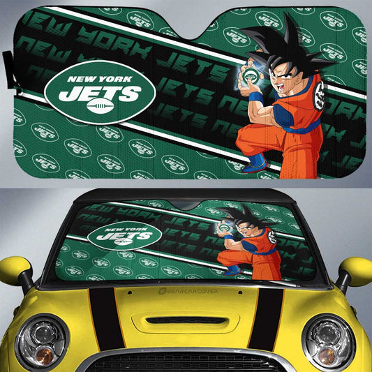New York Jets Car Sunshade Custom Car Interior Accessories - Gearcarcover - 1
