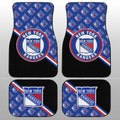 New York Rangers Car Floor Mats Custom Car Accessories For Fans - Gearcarcover - 1