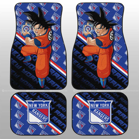 New York Rangers Car Floor Mats Custom Car Decorations For Fans - Gearcarcover - 1