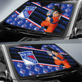 New York Rangers Car Sunshade Custom Car Decorations For Fans - Gearcarcover - 2
