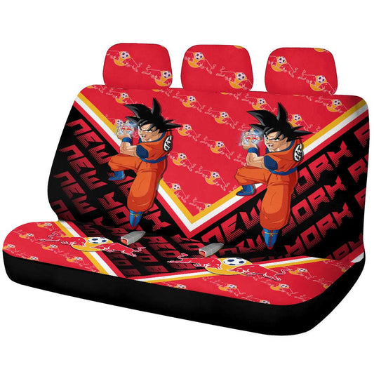 New York Red Bulls Car Back Seat Covers Custom Car Accessories For Fans - Gearcarcover - 1