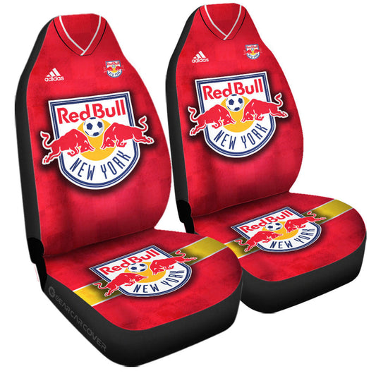 New York Red Bulls Car Seat Covers Custom Car Accessories For Fans - Gearcarcover - 1