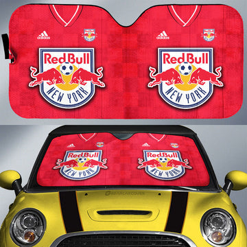 New York Red Bulls Car Sunshade Custom Car Interior Accessories - Gearcarcover - 1