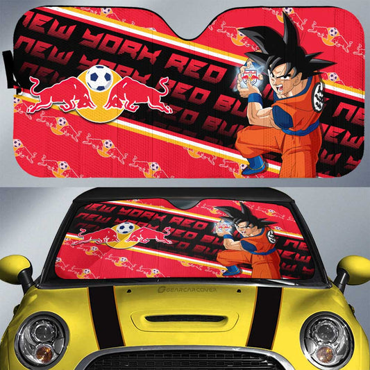 New York Red Bulls Car Sunshade Custom Car Interior Accessories - Gearcarcover - 1