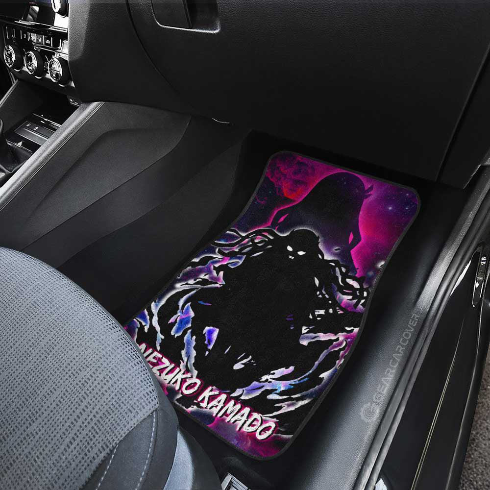 Nezuko And Zenitsu Car Floor Mats Custom Demon Slayer Anime - Gearcarcover - 3