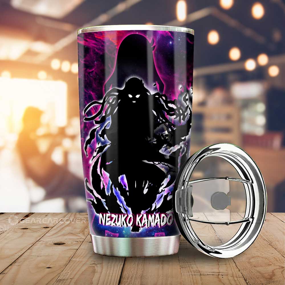 Nezuko And Zenitsu Tumbler Cup Custom Demon Slayer Anime - Gearcarcover - 2