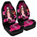 Nezuko Car Seat Covers Custom Demon Slayer Anime Car Accessories - Gearcarcover - 3