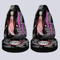 Nezuko Kamado Car Seat Covers Custom Demon Slayer Anime Mix Mangas - Gearcarcover - 4