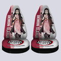 Nezuko Kamado Car Seat Covers Custom Demon Slayer Car Accessories For Anime Fans - Gearcarcover - 4