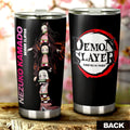 Nezuko Kamado Tumbler Cup Custom Demon Slayer Anime - Gearcarcover - 3