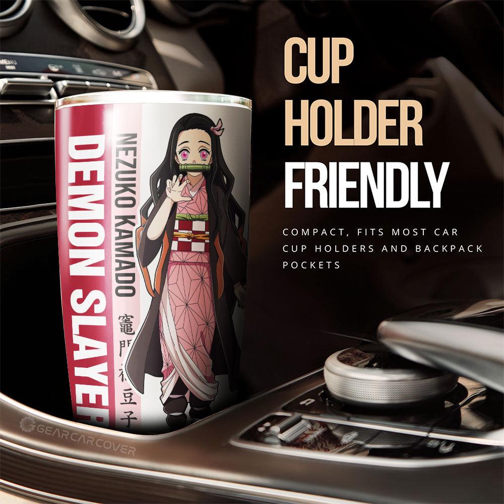 Nezuko Kamado Tumbler Cup Custom Demon Slayer - Gearcarcover - 2