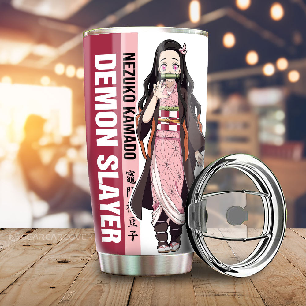 Nezuko Kamado Tumbler Cup Custom Demon Slayer - Gearcarcover - 1