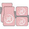 Nezuko Uniform Car Floor Mats Custom Demon Slayer Anime Car Accessories - Gearcarcover - 1