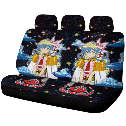 Nia Teppelin Car Back Seat Cover Custom Gurren Lagann Anime - Gearcarcover - 1