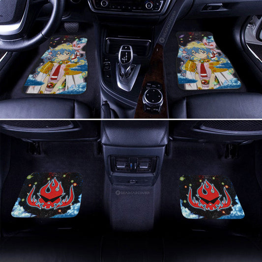 Nia Teppelin Car Floor Mats Custom Gurren Lagann Anime - Gearcarcover - 2