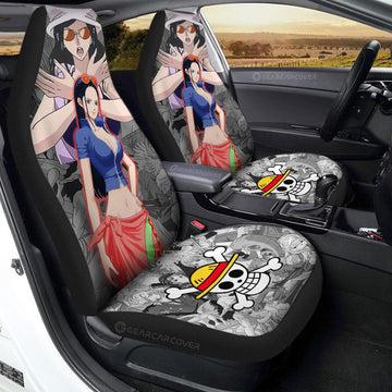 Nico Robin Car Seat Covers Custom One Piece Anime Car Interior Accessories - Gearcarcover - 1