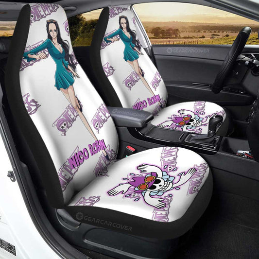 Nico Robin Car Seat Covers Custom One Piece Anime - Gearcarcover - 1