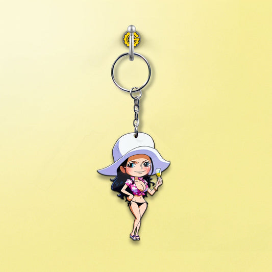 Nico Robin Keychains Custom One Piece Anime Car Accessories - Gearcarcover - 2