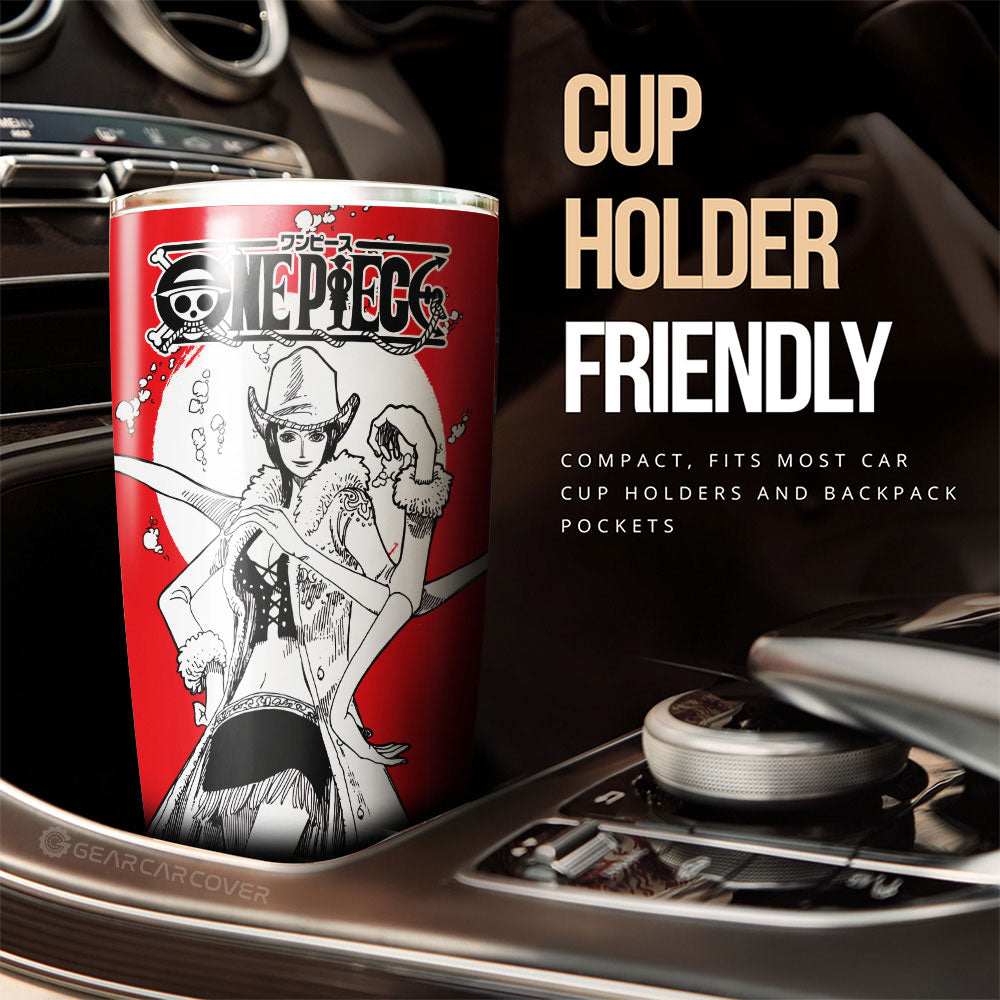 Nico Robin Tumbler Cup Custom Manga Style One Piece Anime Car Accessories - Gearcarcover - 2