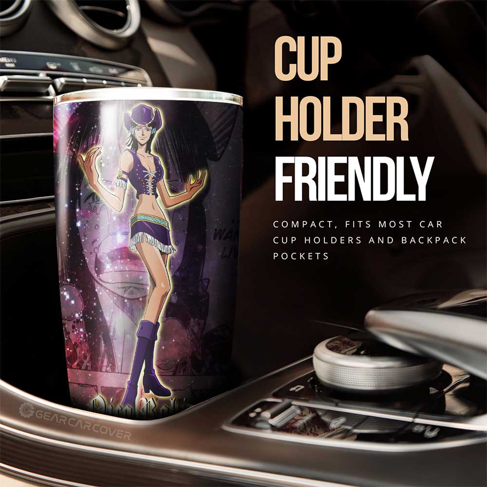 Nico Robin Tumbler Cup Custom One Piece Anime Car Accessories Manga Galaxy Style - Gearcarcover - 2