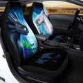 Night Fury and Light Fury Car Seat Covers Custom Couple Car Accessories - Gearcarcover - 1
