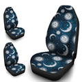 Night Sky Celestial Galaxy Car Seat Covers Sun And Moon Custom Car Accessories - Gearcarcover - 4