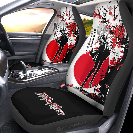 Nobara Kugisaki Car Seat Covers Custom Japan Style Jujutsu Kaisen Anime Car Accessories - Gearcarcover - 2