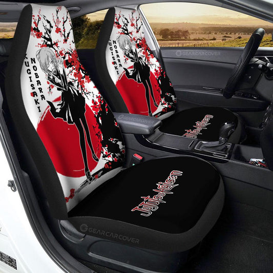 Nobara Kugisaki Car Seat Covers Custom Japan Style Jujutsu Kaisen Anime Car Accessories - Gearcarcover - 1