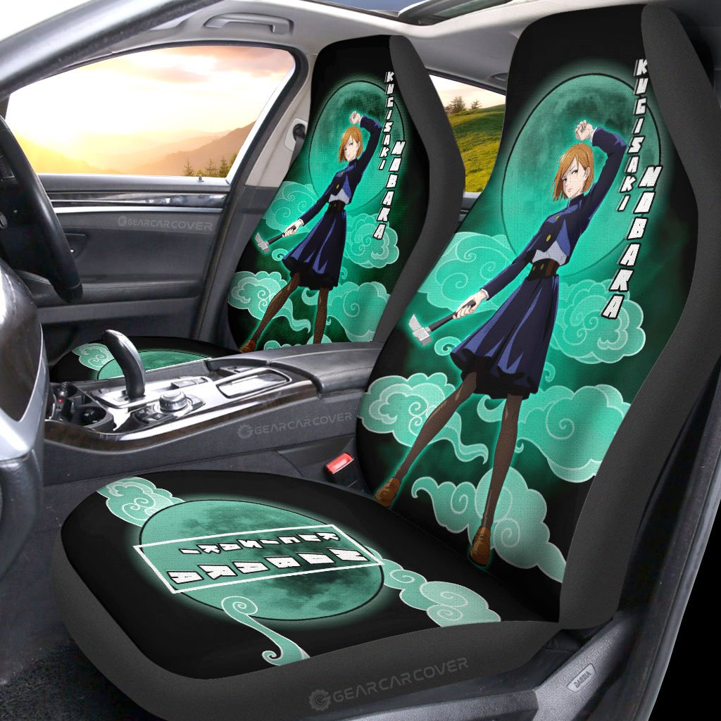 Nobara Kugisaki Car Seat Covers Custom Jujutsu Kaisen Anime Car Interior Accessories - Gearcarcover - 2