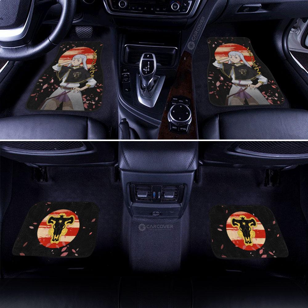 Noelle Silva Car Floor Mats Custom Anime Black Clover Car Interior Accessories - Gearcarcover - 3