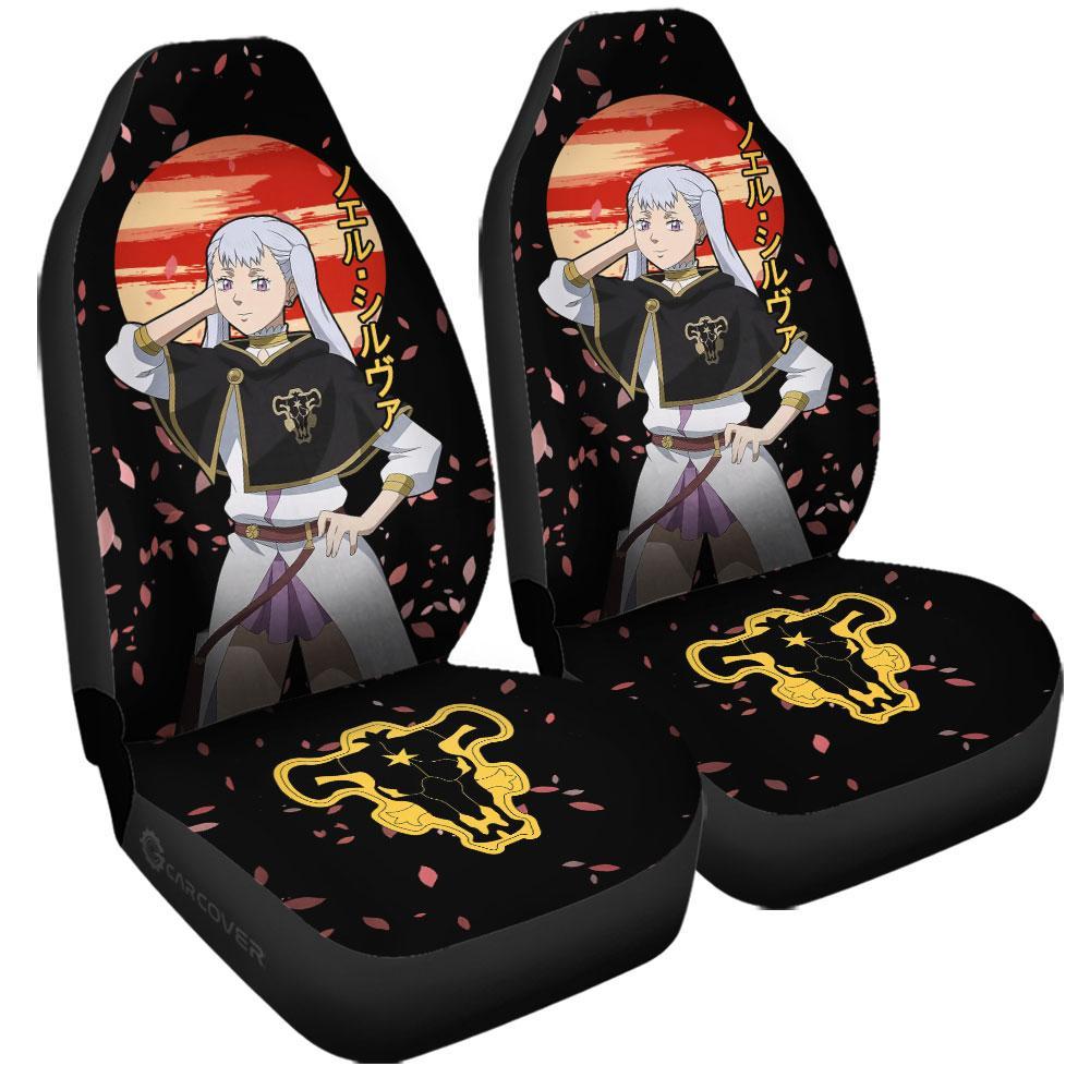 Noelle Silva Car Seat Covers Custom Anime Black Clover Custom Car Accessories - Gearcarcover - 3
