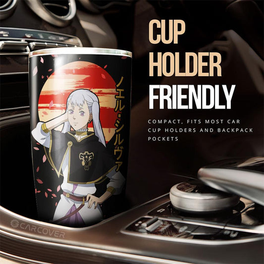 Noelle Silva Tumbler Cup Custom Anime Black Clover Car Accessories - Gearcarcover - 2