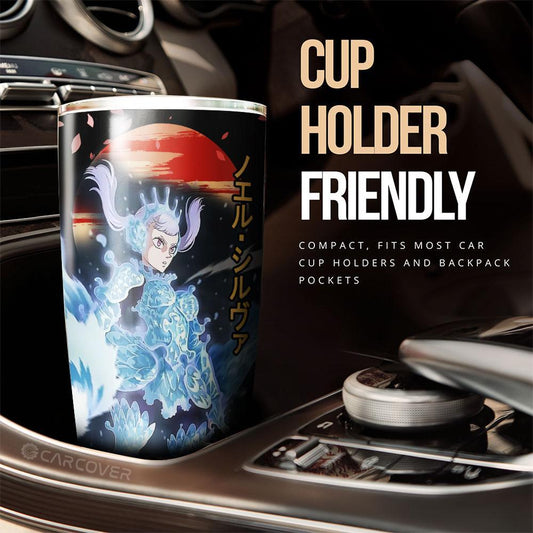 Noelle Silva Tumbler Cup Custom Anime Black Clover Car Accessories - Gearcarcover - 2