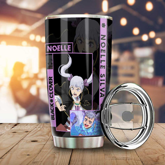 Noelle Silva Tumbler Cup Custom Black Clover Anime - Gearcarcover - 1