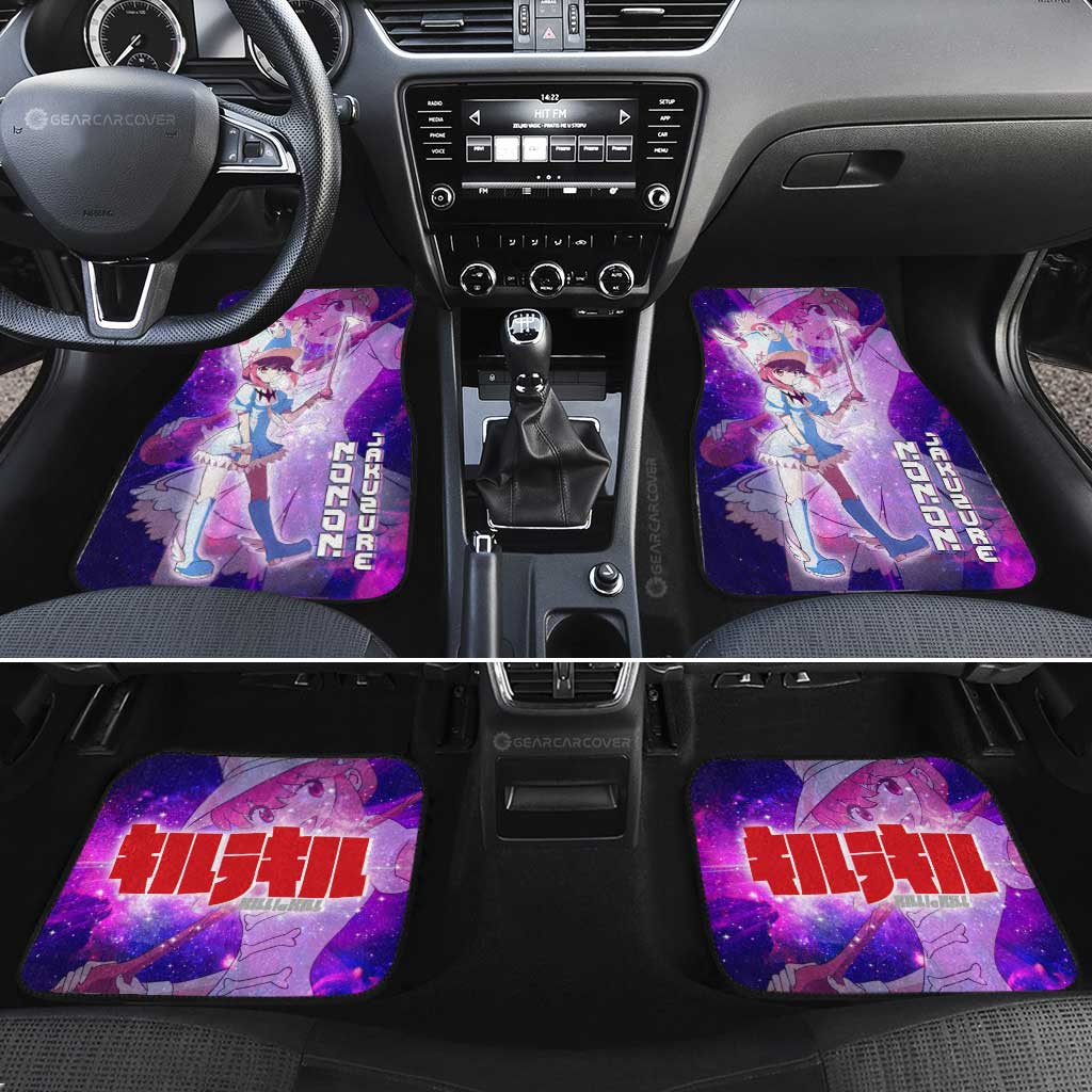 Nonon Jakuzure Car Floor Mats Custom Characters Kill La Kill Anime Car Accessories - Gearcarcover - 2