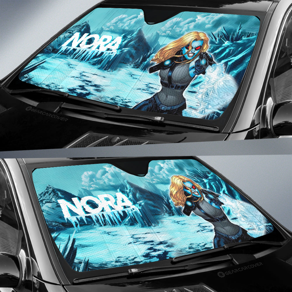 Nora Freeze Car Sunshade Custom Movies Car Accessories - Gearcarcover - 2