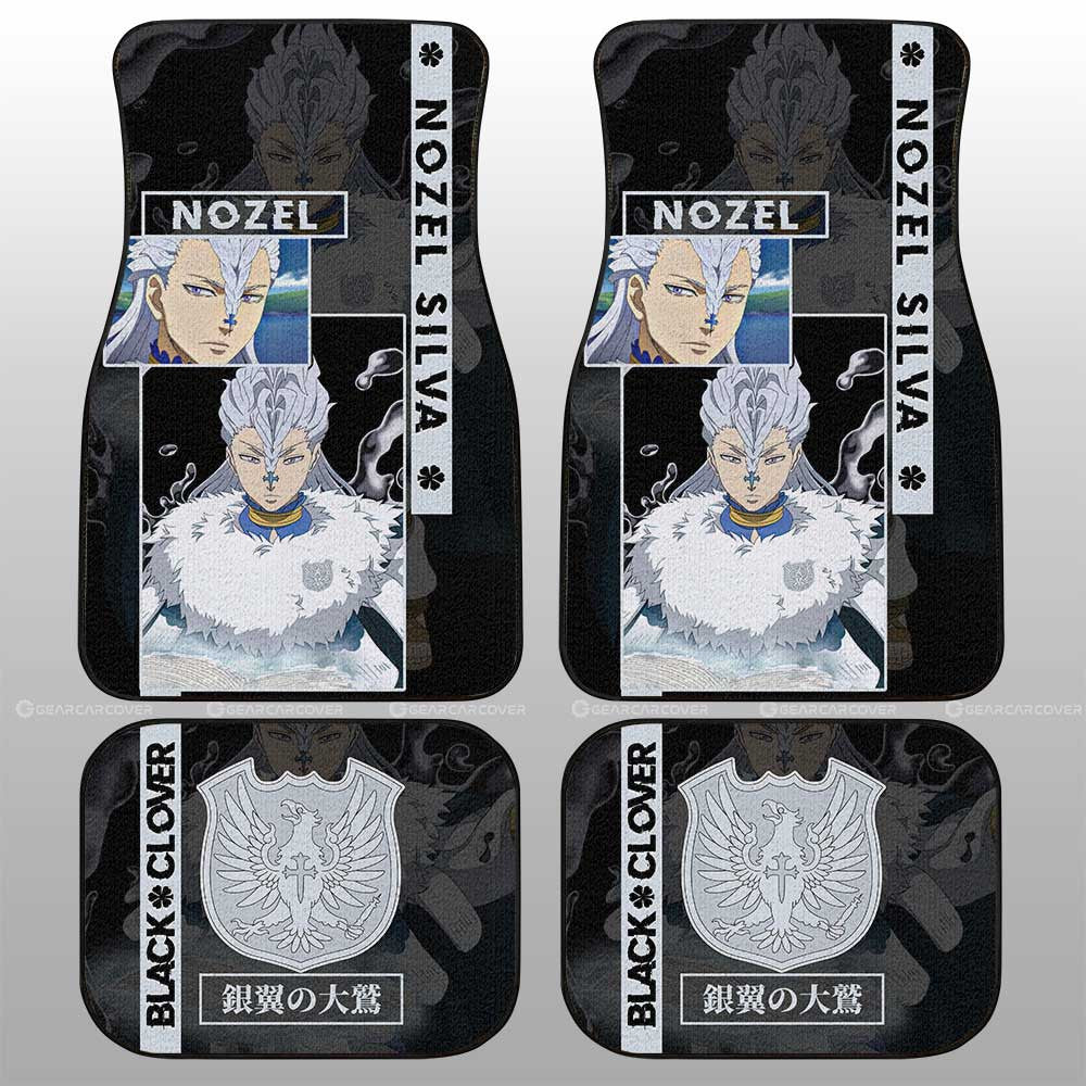 Nozel Silva Car Seat Covers Custom Black Clover Anime - Gearcarcover - 1