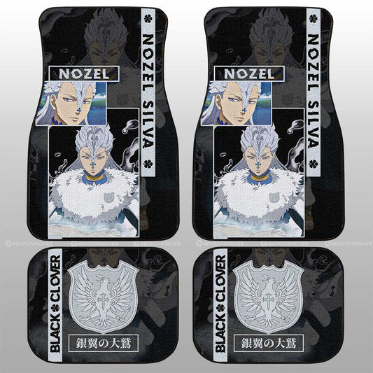 Nozel Silva Car Seat Covers Custom Black Clover Anime - Gearcarcover - 1