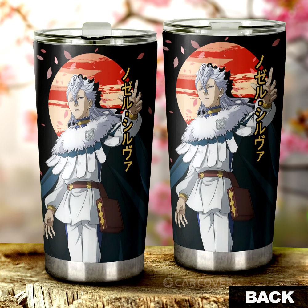 Nozel Silva Tumbler Cup Custom Black Clover Anime Car Accessories - Gearcarcover - 3