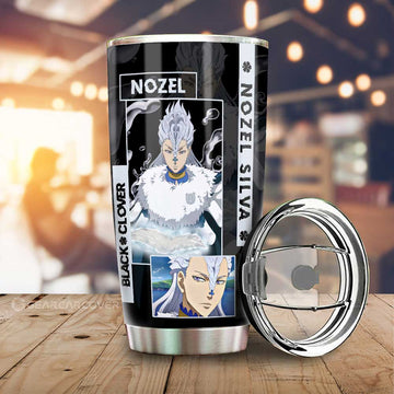 Nozel Silva Tumbler Cup Custom Black Clover Anime - Gearcarcover - 1