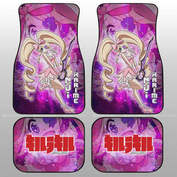 Nui Harime Car Floor Mats Custom Characters Kill La Kill Anime Car Accessories - Gearcarcover - 1