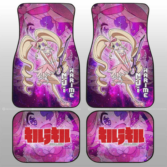 Nui Harime Car Floor Mats Custom Characters Kill La Kill Anime Car Accessories - Gearcarcover - 1
