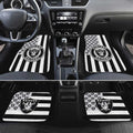 Oakland Raiders Car Floor Mats Custom US Flag Style - Gearcarcover - 2