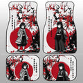 Obanai And Muichiro Car Floor Mats Custom Japan Style Demon Slayers - Gearcarcover - 1